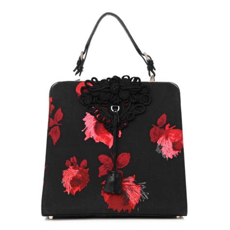 borsa prada canapa|PRADA Canapa Borsa Cerniera Hibiscus Top Handle Framed.